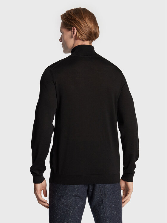 BOSS Boss Golf Musso-P 50468262 Czarny Slim Fit