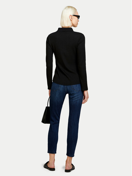 Sisley Sisley Jeans hlače 44PMLE01K Mornarsko modra Skinny Fit
