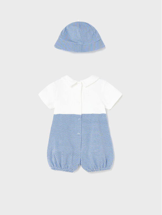 Tutina romper 1614 Blu Regular Fit