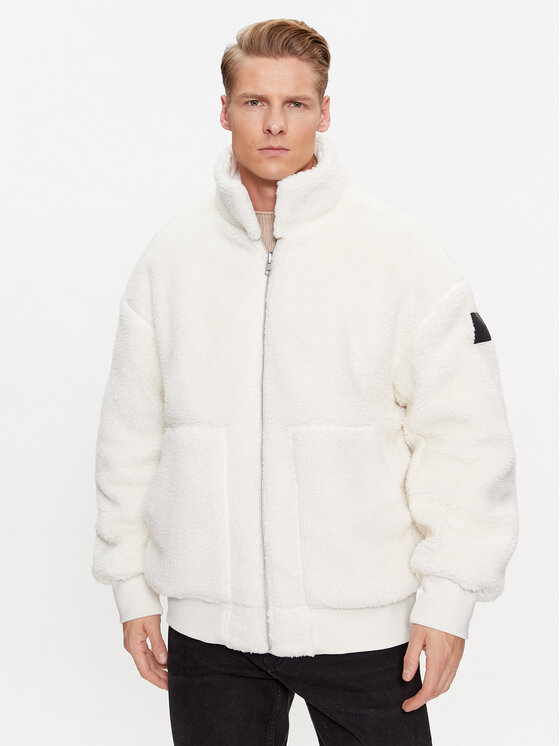 Calvin Klein Jeans Calvin Klein Jeans Яке бомбър J30J324123 Екрю Oversize