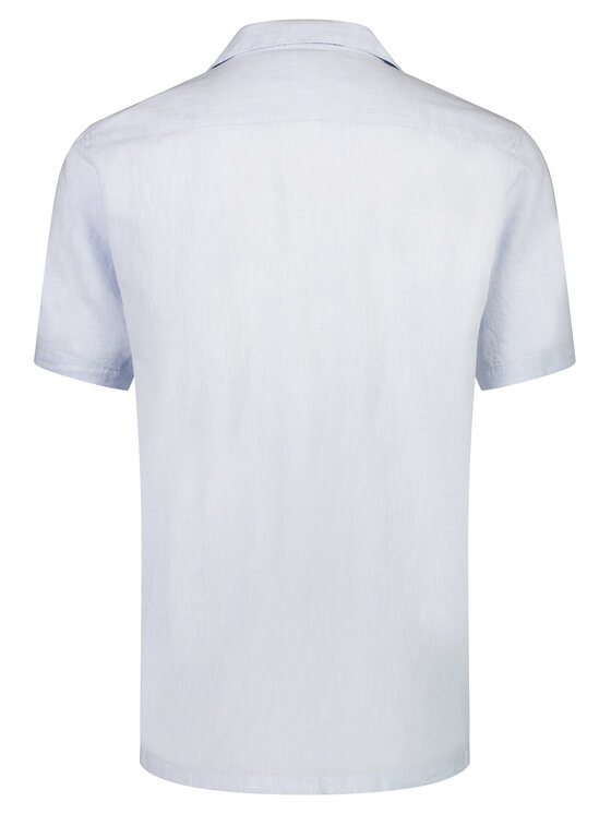 Lindbergh Lindbergh Cămașă 30-203319 Albastru celest Relaxed Fit