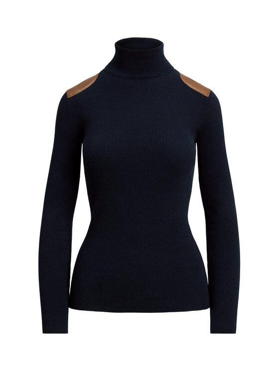 LAUREN RALPH LAUREN LAUREN RALPH LAUREN Dolcevita 200951386008 Blu scuro Slim Fit