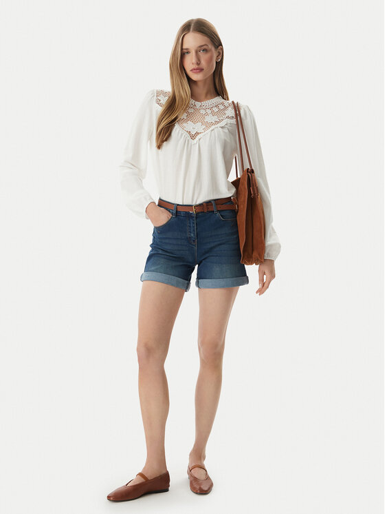 Morgan Morgan Blūze 261-TJOUR Balts Regular Fit