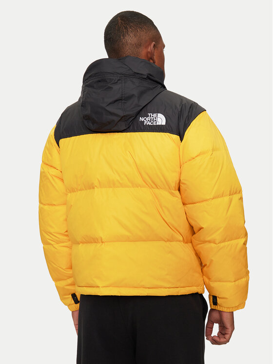 The North Face The North Face Kurtka puchowa 1996 Retro Nuptse NF0A3C8D Żółty Regular Fit