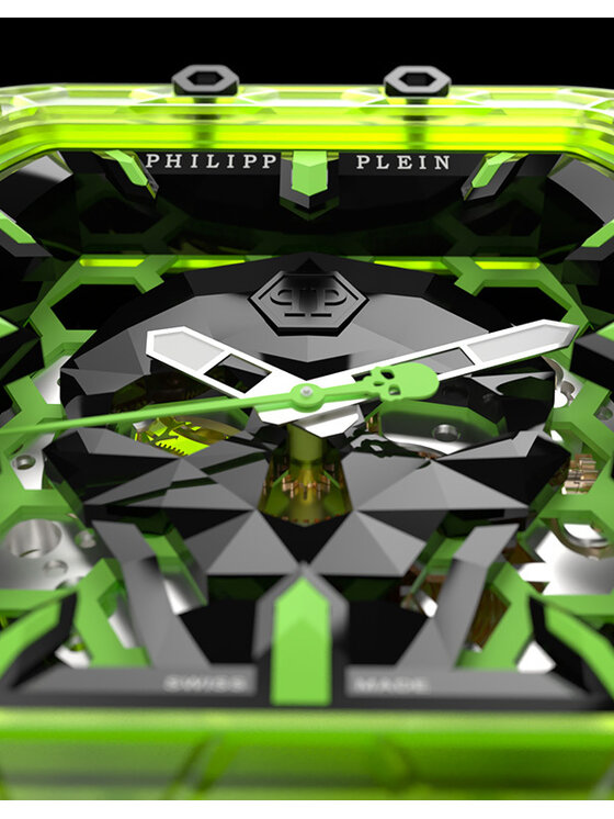 PHILIPP PLEIN PHILIPP PLEIN Zegarek 11717 Zielony
