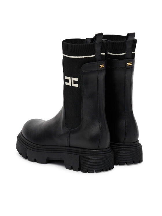Elisabetta Franchi Elisabetta Franchi Botine Chelsea F4-A5E-0424-1316930 D Negru