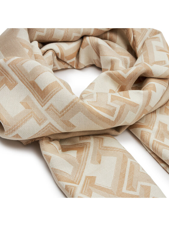 Tommy Hilfiger Tommy Hilfiger Шаль Distinct Jacquard Scarf AW0AW16372 Бежевий