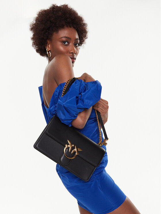 PINKO Pinko Τσάντα Love One Classic Dc PE 23 PLTT 100941 A0F1 Μαύρο