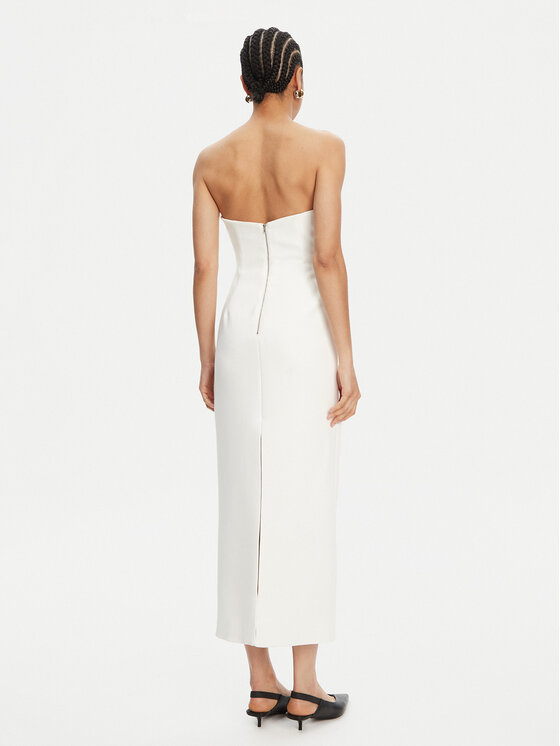 Bardot Bardot Koktejlové šaty Rosalyn 59733DB Biela Regular Fit