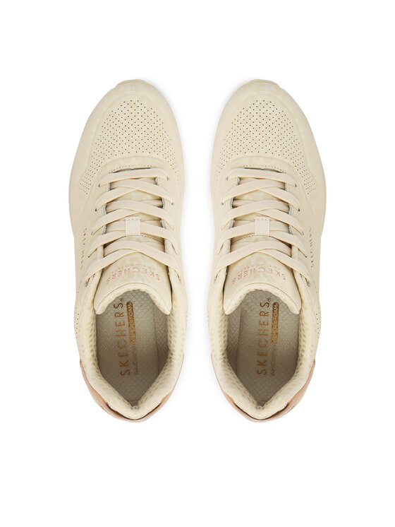 Skechers Skechers Sneakers Uno Wedge - Safari Daze 177521/OFWT Bej