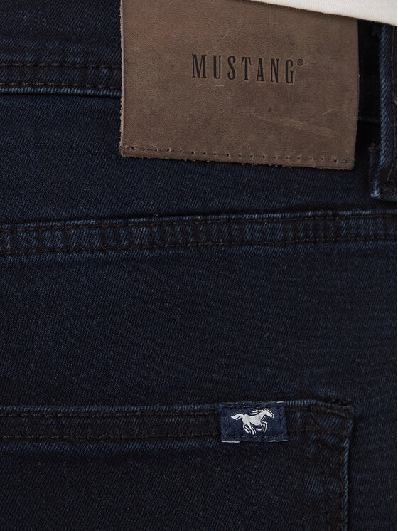 Mustang Mustang Džínsy Vegas 1016796 Tmavomodrá Slim Fit