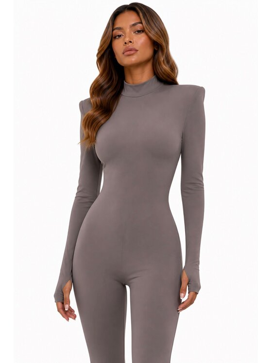 Agatha Studio Agatha Studio Kombinezon A26SS-AB-K11 Brązowy Slim Fit