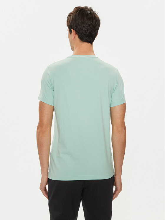 Calvin Klein Calvin Klein T-krekls K10K112724 Zaļš Slim Fit