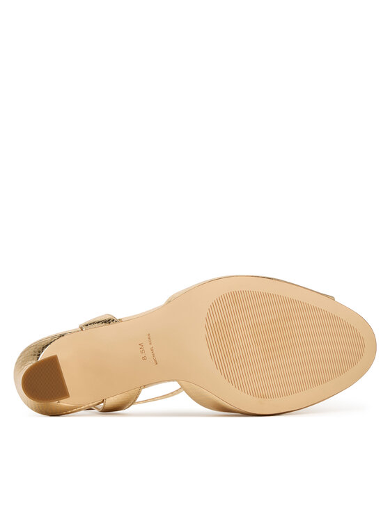 MICHAEL Michael Kors MICHAEL Michael Kors Sandále Rosie High 40S6RSHS1M Zlatá