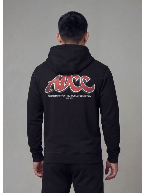 PITBULL PITBULL Bluza ADCC SMALL LOGO NUGGET Czarny Regular Fit