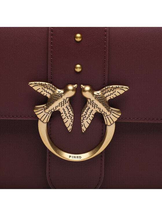 Pinko Geantă Love One Classic C AI 23-24 PLTT 100051 A0F1 Vișiniu