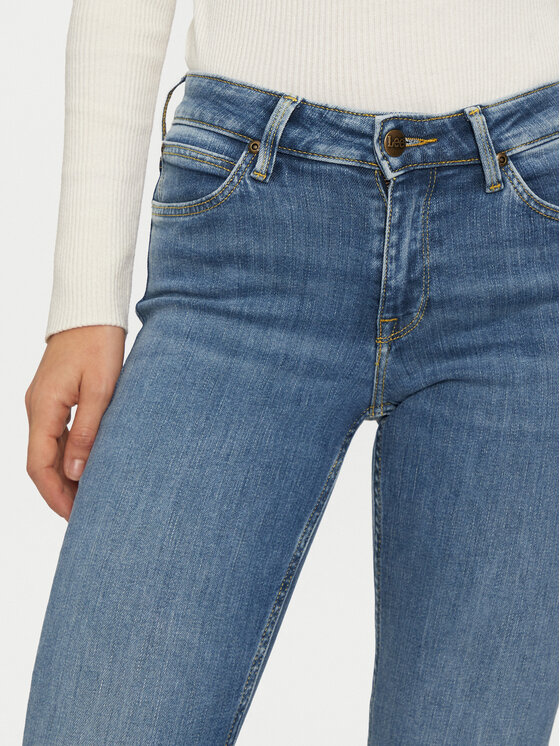 Lee Lee Jeansy Elly 112355239 Niebieski Slim Fit
