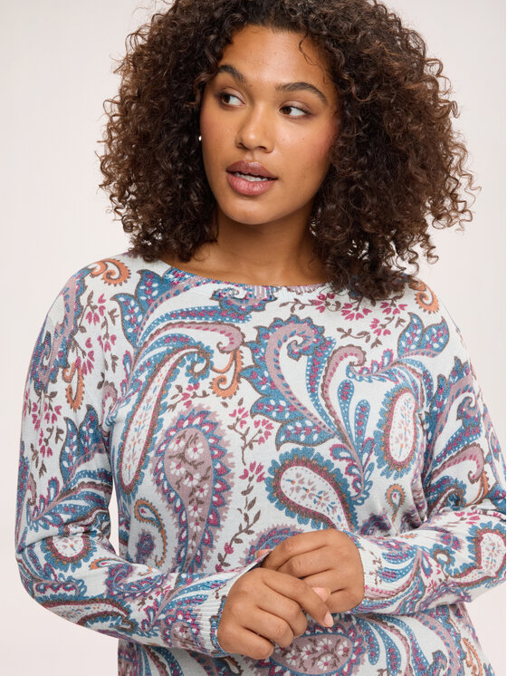 Fiorella Rubino Fiorella Rubino Maglione M396L008679N0R2 Turchese Regular Fit