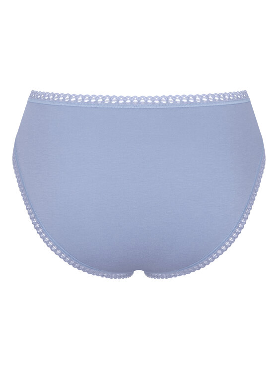Sloggi Sloggi Set 3 perechi de chiloți de damă clasici Go Crush 10219672 Albastru