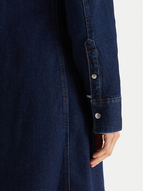 Calvin Klein Jeans Calvin Klein Jeans Sukienka jeansowa LV047E790G Granatowy