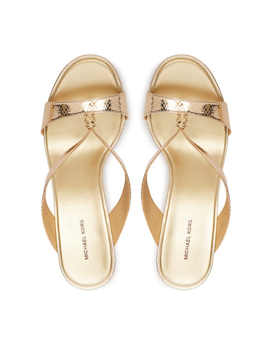 MICHAEL Michael Kors MICHAEL Michael Kors Pantoletten Cherie 40T6CHMS2M Goldfarben