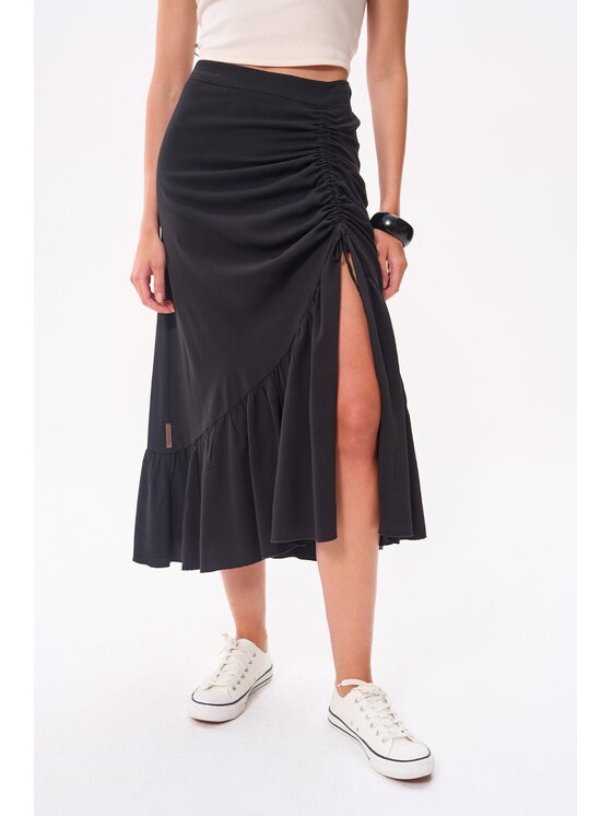 blue shadow blue shadow Spódnica Susan Czarny Standard Fit