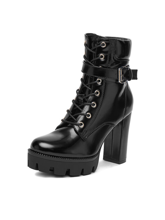 DeeZee DeeZee Botine 23756-1 Negru