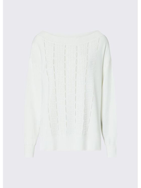 Liu Jo Liu Jo Maglione CF6002MS55NX0256 Bianco Regular Fit