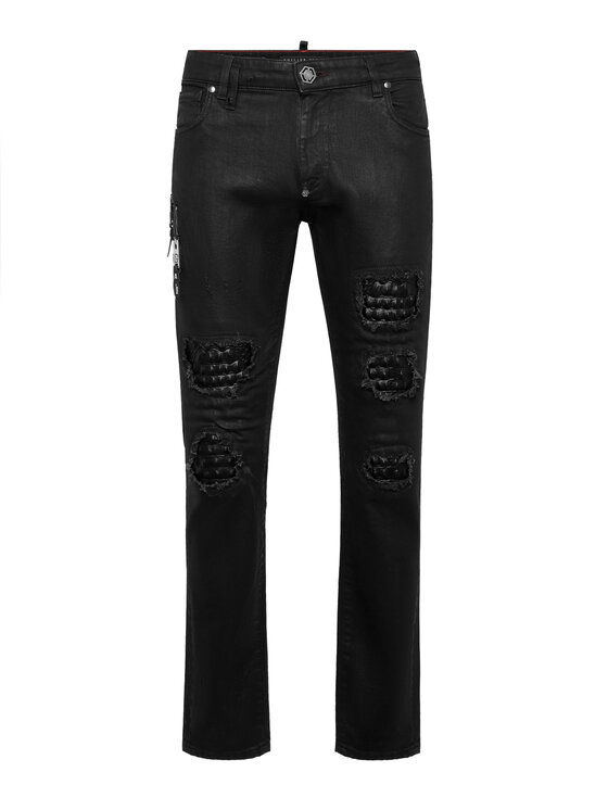 PHILIPP PLEIN PHILIPP PLEIN Jeansy 25903 Czarny Skinny Fit