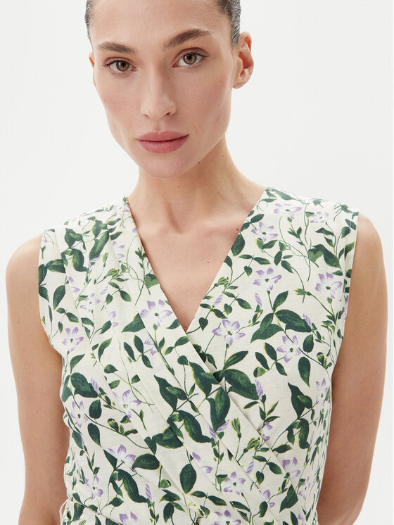Weekend Max Mara Weekend Max Mara Letní šaty Osiris 2515621022650 Zelená Regular Fit