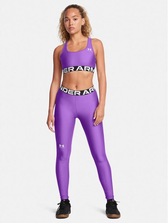 Under Armour Under Armour Legginsy 1383559-525 Fioletowy Slim Leg
