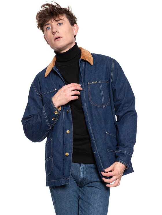 Lee Lee Giacca di jeans X TIMBERLAND BOX Blu Regular Fit