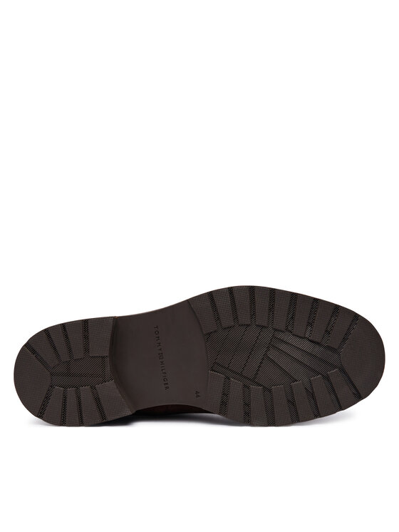 Tommy Hilfiger Tommy Hilfiger Kotníková obuv Cleated W Moc FM0FM05599 Hnědá
