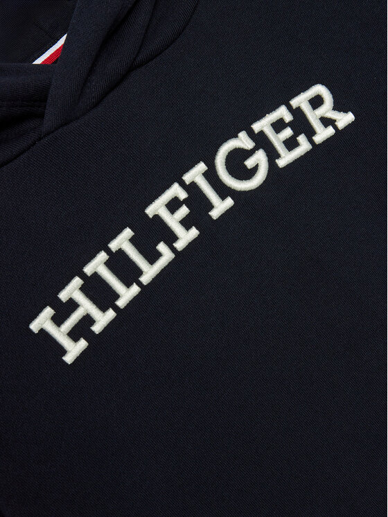 Tommy Hilfiger Tommy Hilfiger Bluza Monotype KS0KS00537 D Granatowy Regular Fit