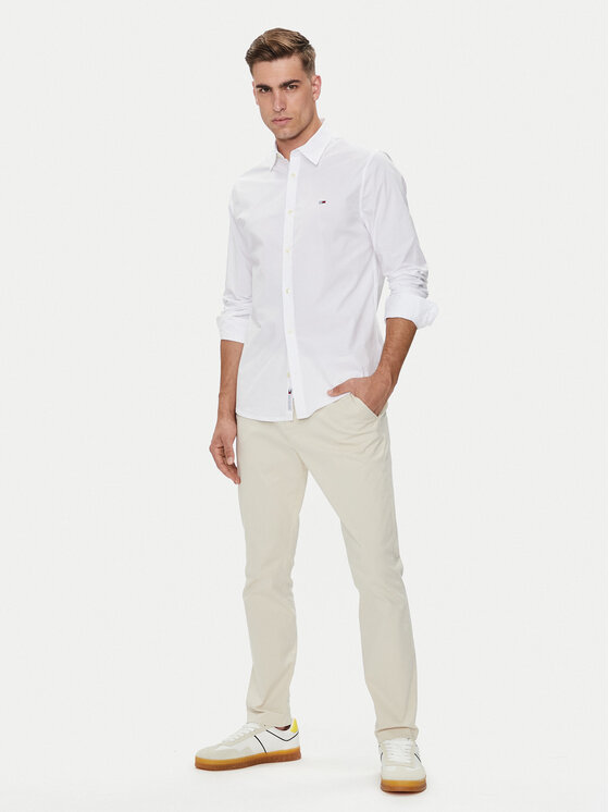 Tommy Jeans Tommy Jeans Сорочка Entry DM0DM19519 Білий Regular Fit