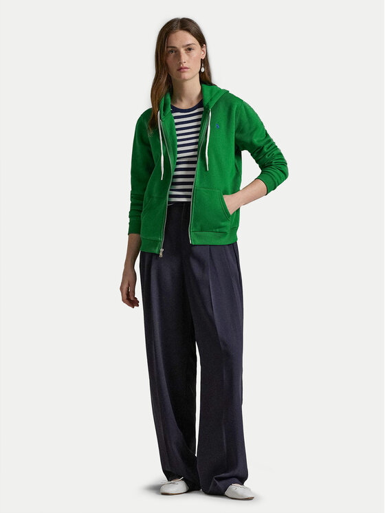Polo Ralph Lauren Polo Ralph Lauren Majica dugih rukava 211943008011 Zelena Regular Fit