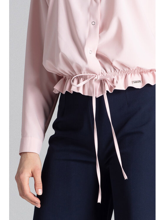 FIGL FIGL Koszula M647 Różowy Regular Fit