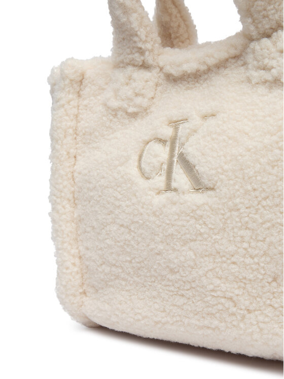 Calvin Klein Jeans Calvin Klein Jeans Ročna torba Teddy Tote Bag IU0IU00355 Bež