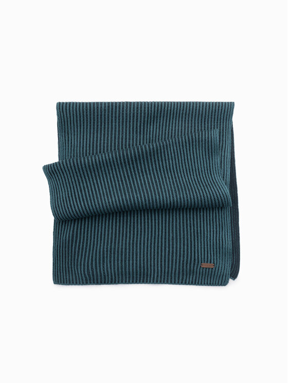 Ombre Ombre Szalik OM-ACSF-0114 Granatowy