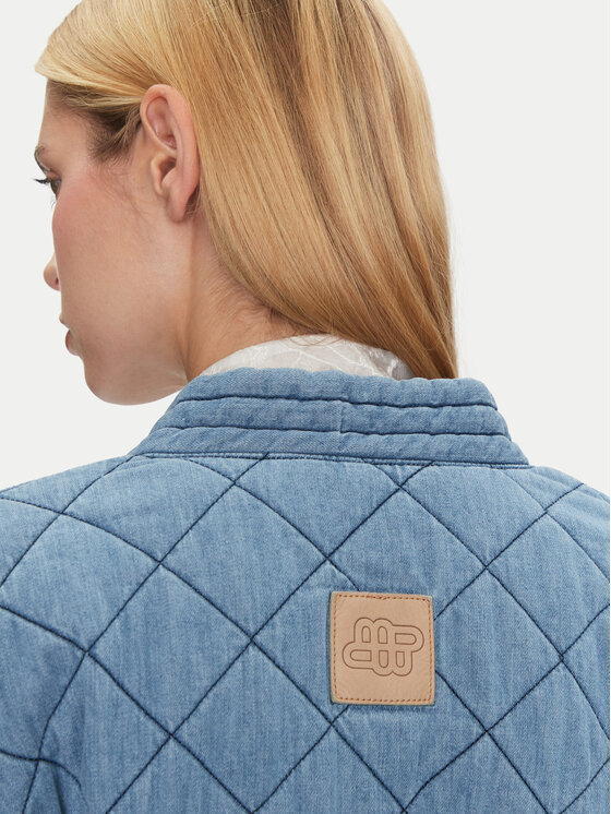 Munthe Munthe Τζιν μπουφάν Fridolf 251153425108 Μπλε Relaxed Fit
