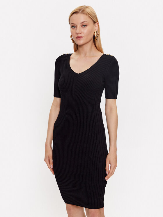 Marciano Guess Rochie de zi 3YGK01 5613Z Negru Bodycon Fit