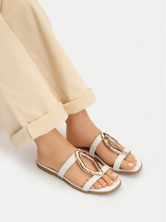 MEXX MEXX Klapki EO-WS5037-01 Biały
