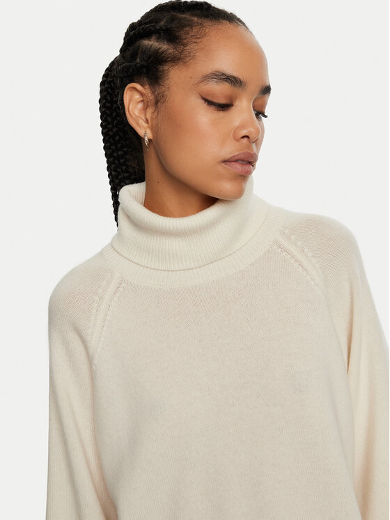 Gestuz Gestuz Bluză cu gât Manzi 10909328 Bej Loose Fit
