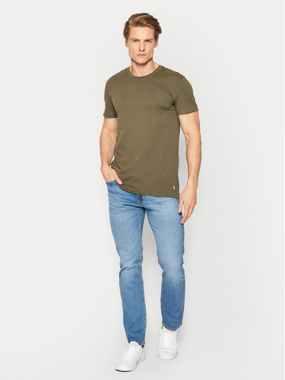 Polo Ralph Lauren Polo Ralph Lauren 3 marškinėlių komplektas 714830304013 Žalia Regular Fit