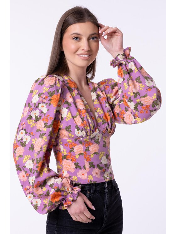 LAURELLA LAURELLA Halenka 2TU005 Fialová Regular Fit