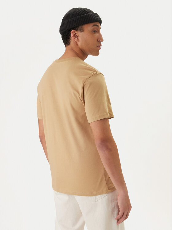 Quiksilver Quiksilver T-Shirt EQYZT07711 Beżowy Regular Fit