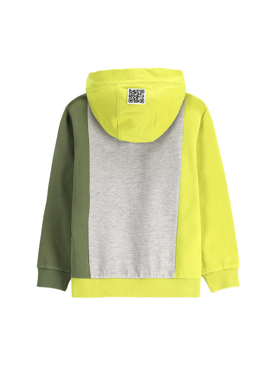 Coccodrillo Coccodrillo Суитшърт WC5132301GBK Зелен Regular Fit