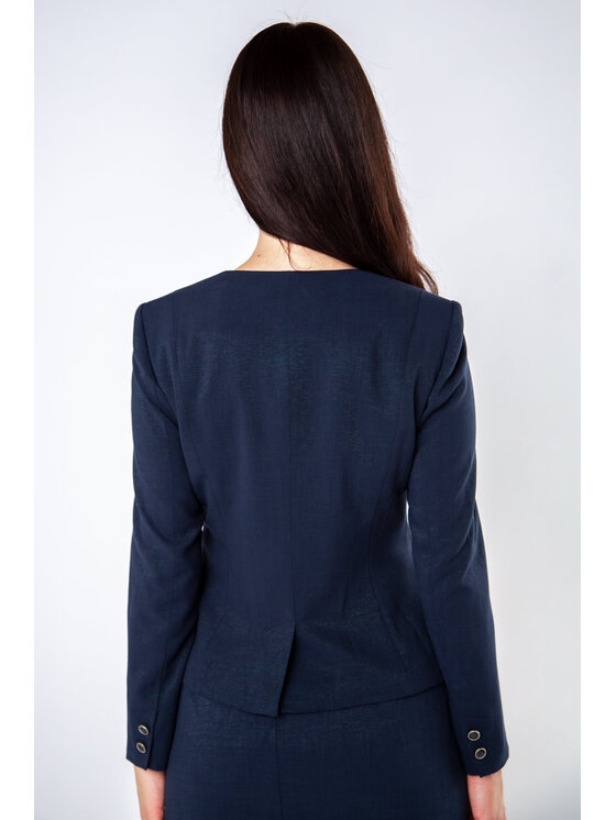 QUIOSQUE QUIOSQUE Sako TARTU BLAZER Tmavomodrá Regular Fit