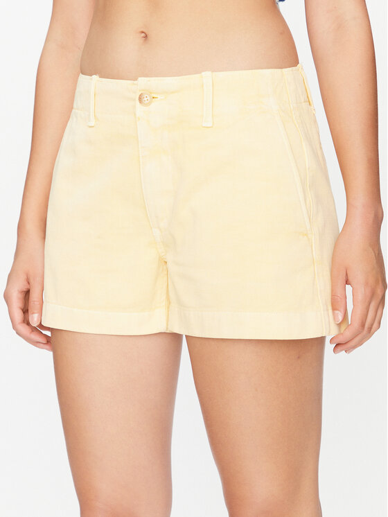 Polo Ralph Lauren Polo Ralph Lauren Шорти з тканини 211905949002 Écru Regular Fit