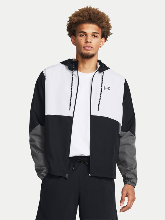 Under Armour Under Armour Jakna protiv vjetra Ua Legacy Windbreaker 1382875-001 Crna Loose Fit